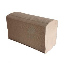 Хартиени кърпи за ръце V 22х22, НАТУРАЛ 20пак./чув.